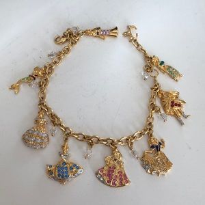 Bradford Exchange Disney Princess Charm Bracelet